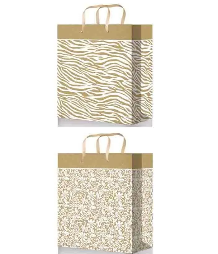 Пакет подарочный крафтовый , 180х227х100, M-KRAFT-017;024;027;032;034