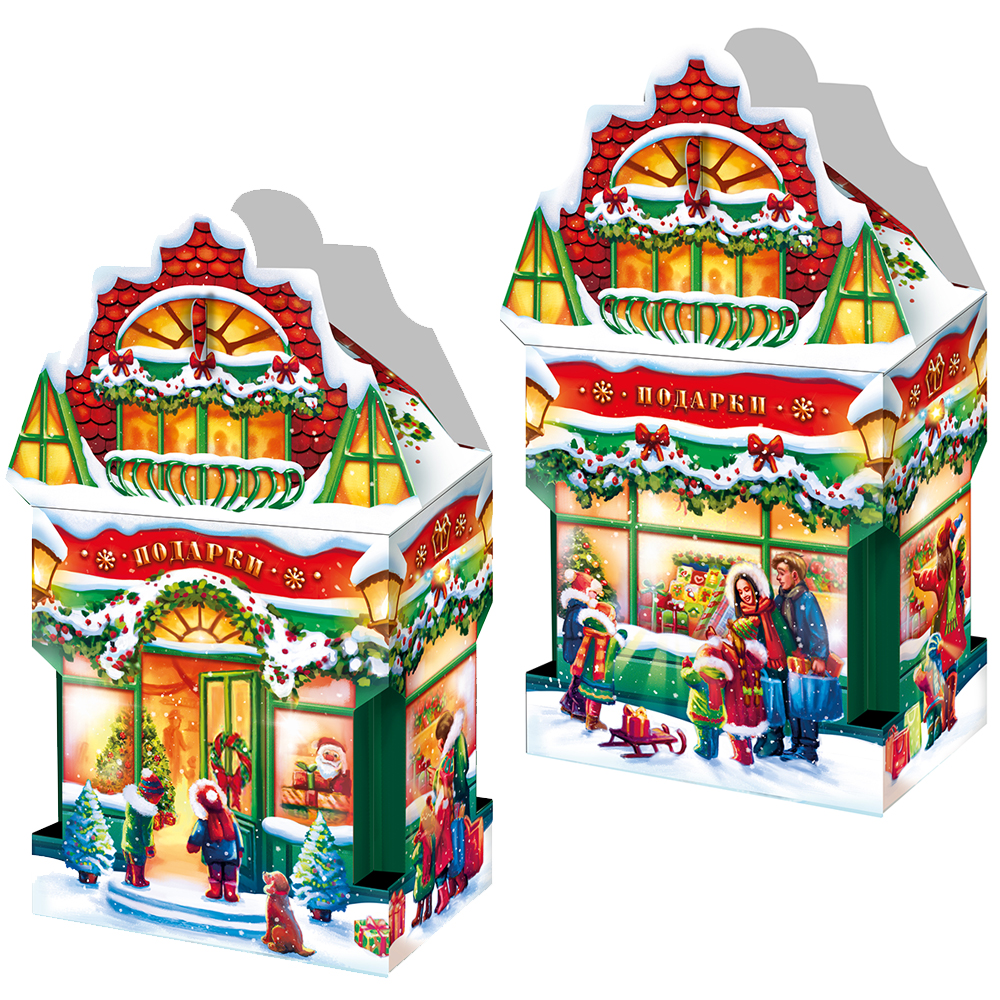 Подарочная упаковка 'Торговый Дом 2.0' с тиснением, 2000 гр , 193х115х420 мм, 15040092