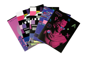 Тетради А5 96л., КЛЕТКА цветная обложка 