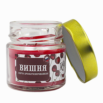 Свеча в банке РСМ , Вишня, 3505007