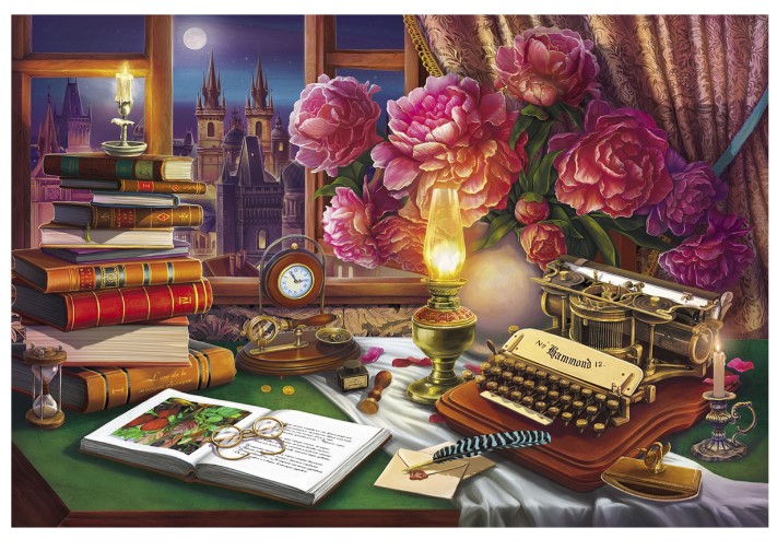 Картина по номерам 30х40 см , 'Парижский натюрморт', ХК-0921