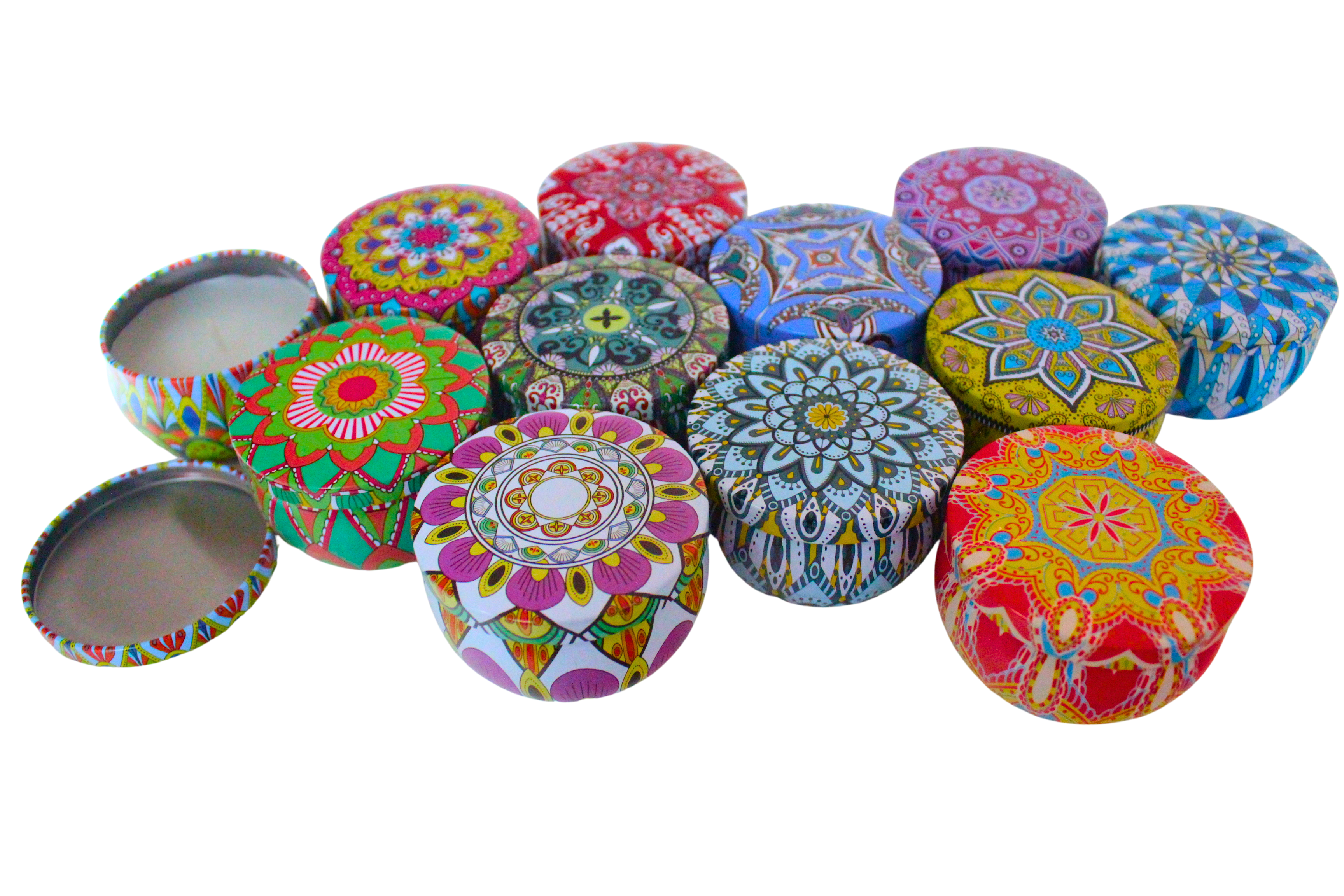 Свеча новогодняя в железной банке, 737402