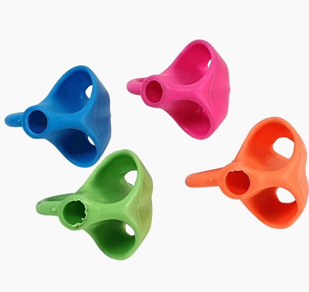 Насадка-держатель анатомическая 'deVENTE. Ring' с кольцами для 2 пальцев, для карандаша, 8070001