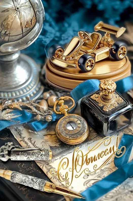 Открытка А5, С Юбилеем, 50000560 Открытка А5, С Юбилеем, 50000560