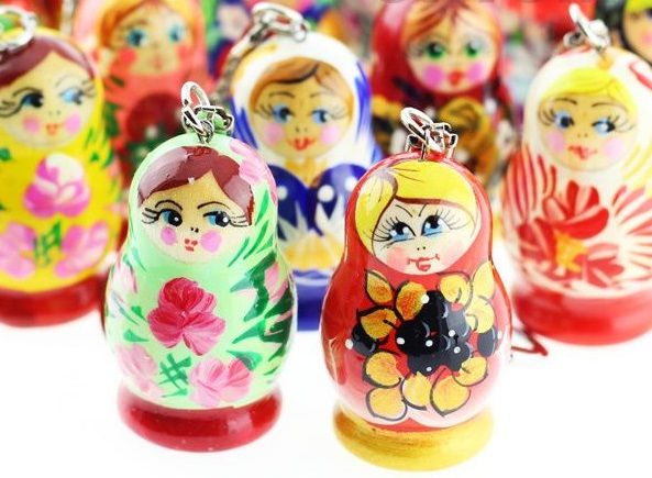 Брелок матрёшка