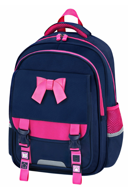 Рюкзак BRAUBERG SNAP, 2 отделения, 3 кармана, «Elegant bow», 39×28×16 см, 273129