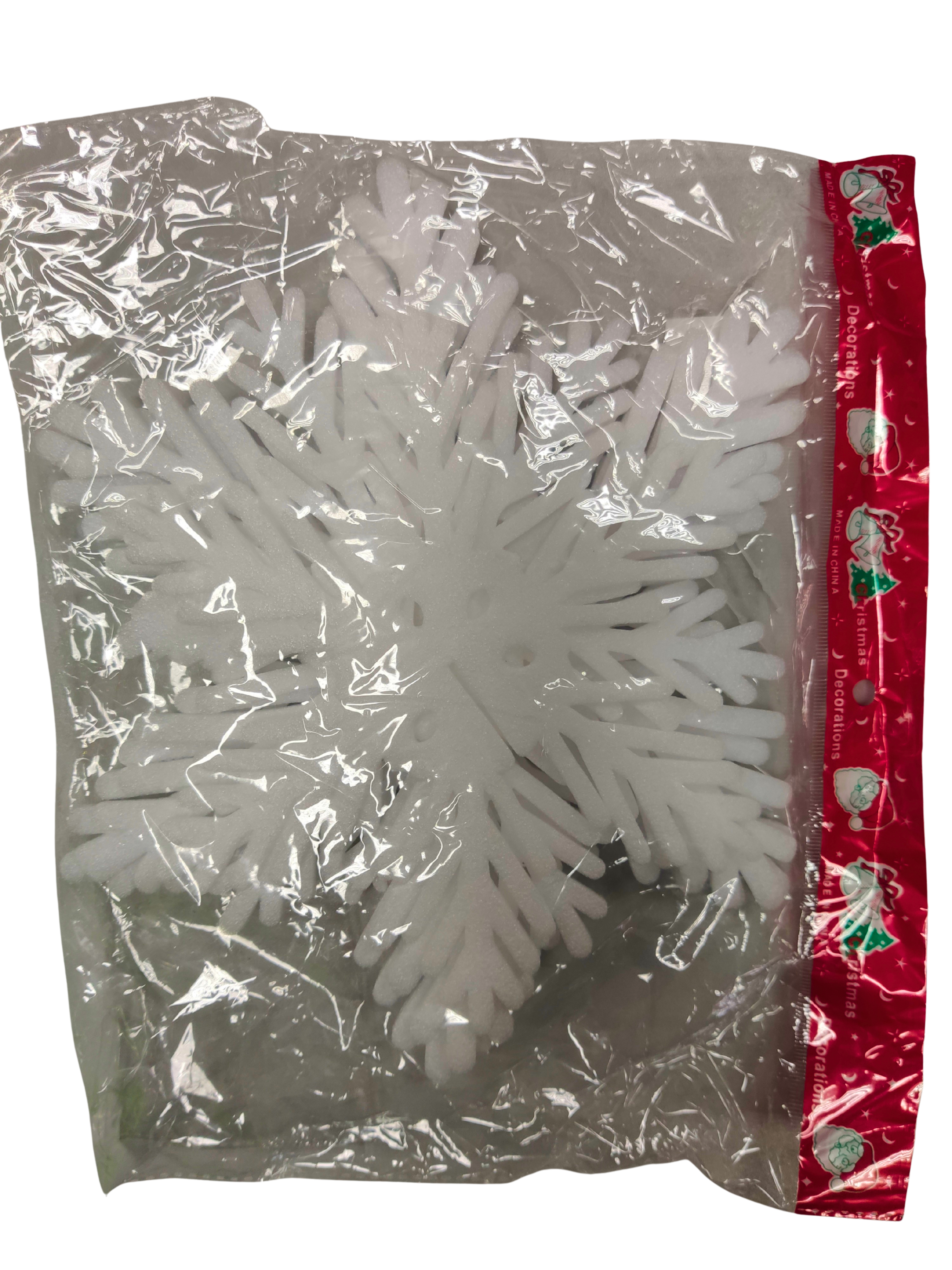 Набор декоративных снежинок, (5 шт/уп), 512-003/6527-2