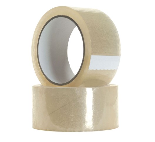 Скотч прозрачный 48х40 мм, 002252-6