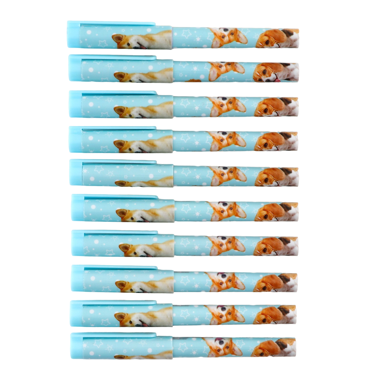 Ручка пластиковая с колпачком 'Пёсики', 9785469