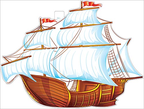 Плакат 'Парусник', P2V-158