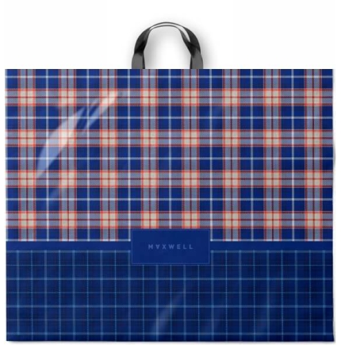 Пакет ПЭ с петлевой ручкой 60х50+11см (60) (Максвелл) Интерпак, ПТЛ58876