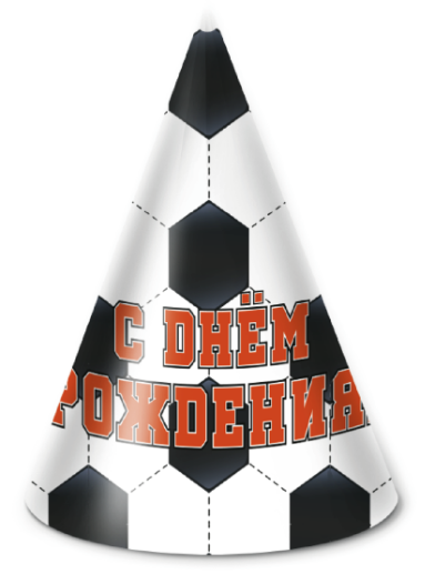 Колпаки, Футбол, 6 шт. в упак, 77600