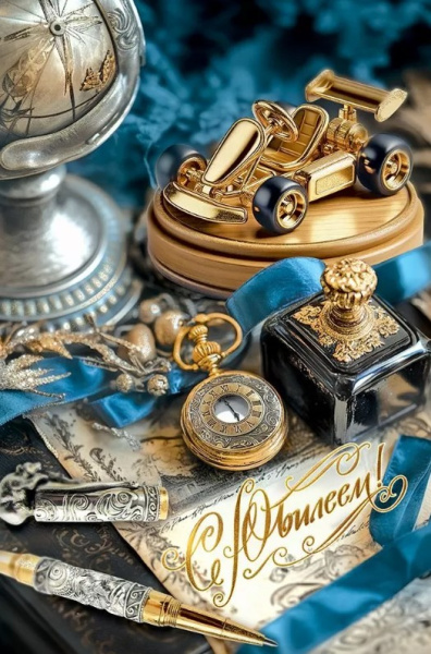 Открытка А5, С Юбилеем, 50000560 Открытка А5, С Юбилеем, 50000560