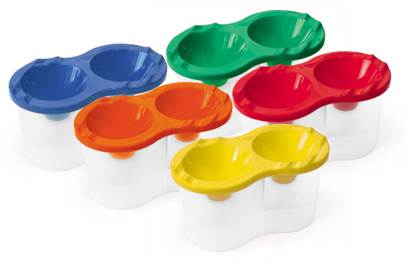 Стакан непроливайка 'Стандарт ассорти-2' двойной, прозрачный, С-9003