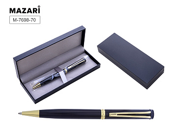 Ручка шариковая с поворотным механизмом MELIOR G, СИНЯЯ, пулевидный пиш.узел 0,7 мм, M-7698-70 
