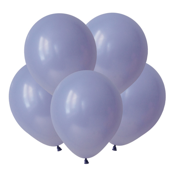 Шар латексный Весёлый праздник 5' Пурпурный, пастель, 100 шт, 205037
