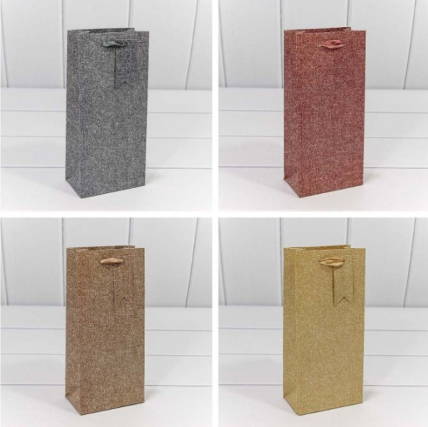 Пакет подарочный 'Премиум', (микс) 10х22х6 см, OM000155S