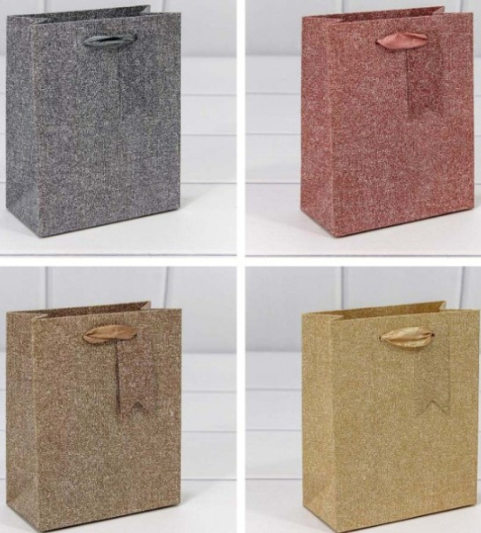 Пакет подарочный 'Премиум', (микс) 12х15х6,7 см, OM000155H