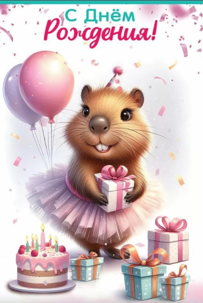 Открытка А5, С Днем Рождения, 50000646 Открытка А5, С Днем Рождения, 50000646
